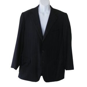 ERMENEGILDO ZEGNA Jacket/Blazer 43R Stripes, 3 buttons, Dual vents